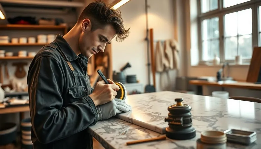 Kensington marble restoration technician