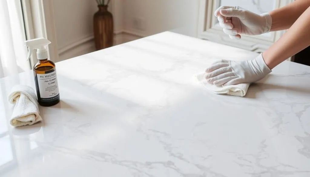 clean marble maintenance