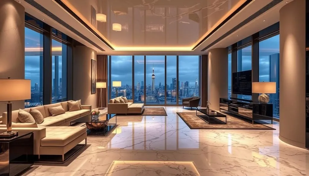 luxury property marble restoration canary wharf