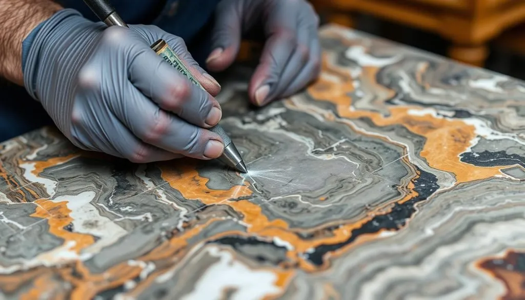 marble chip repair
