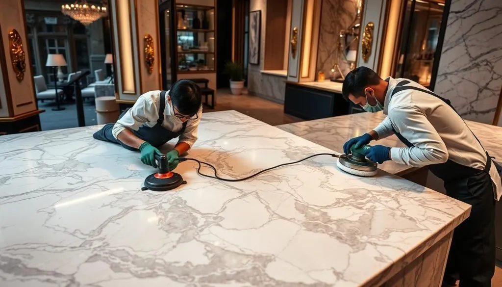 professional stone polishing services