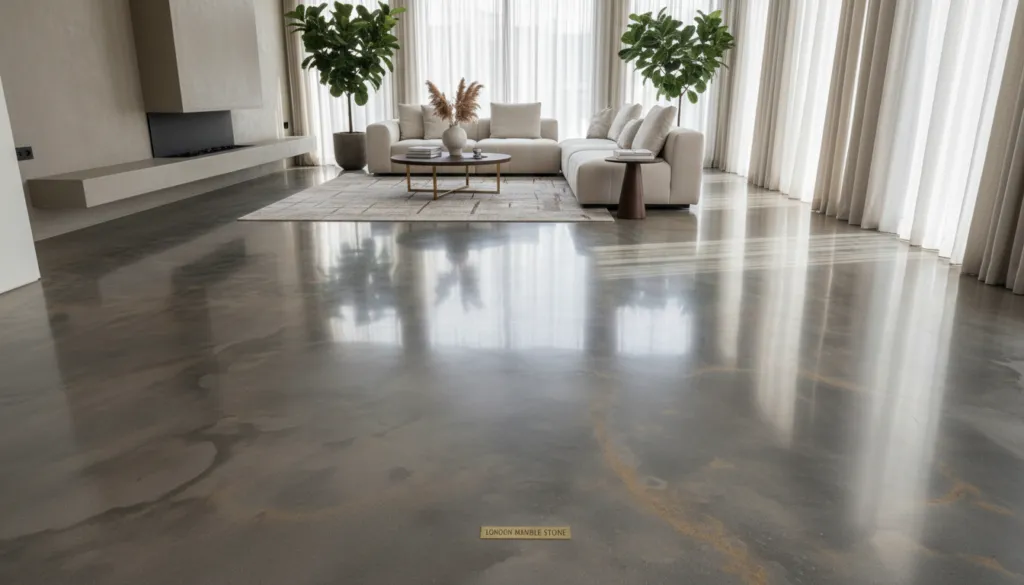 polished concrete flooring Victoria installation benefits