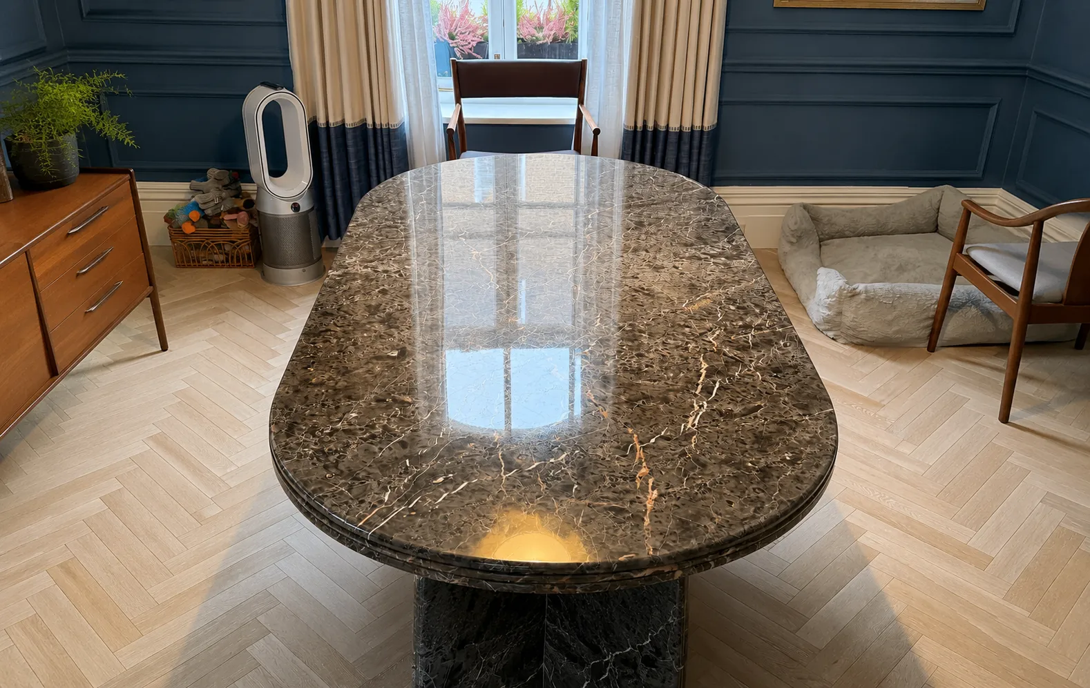 Marble table cleaning polishing London