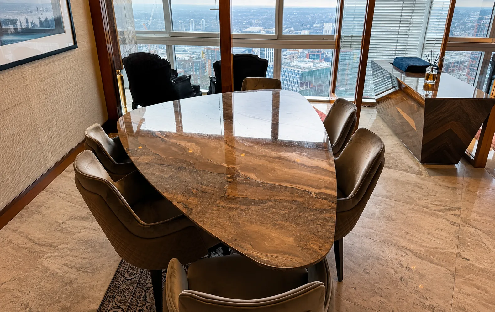Marble table polishing London